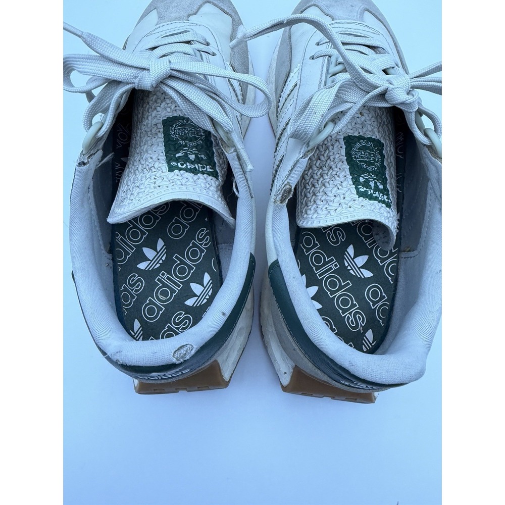 Adidas Retropy E5 Aluminium Green Oxide Men's Casual Running Shoes Size 8 - Picture 9 of 10